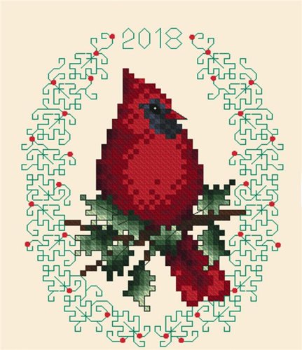 (image for) Christmas Cardinal Ornament